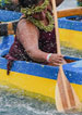 woman rowing